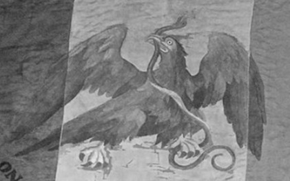 Eagle Symbol Flag 
